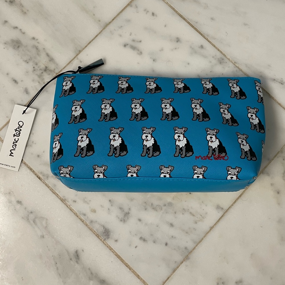 Marc Tetro Schnauzer Cosmetic Bag